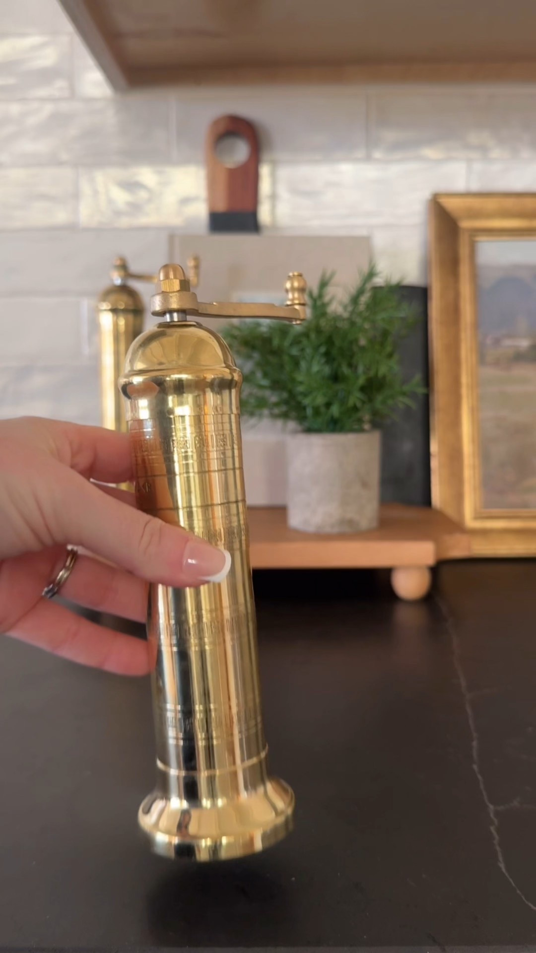 ✨ This brass salt & pepper set from Amazon is one of those elevated luxe pieces I was so excited to add to our kitchen! It’s so functional for day-to-day use and truly looks like jewelry on your countertop. 😍
They also have a beautiful copper finish if that’s more your look!

💛 I know these are a bit of a splurge, so I’ve also included another great option I’ve personally used and loved — and it’s under $12 from Target!

Link for both below! 🛍️

#LTKHome