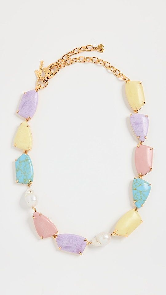 Pearl Pebble Collar Necklace | Shopbop