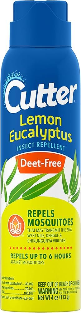 Cutter Lemon Eucalyptus Insect Repellent | Amazon (US)