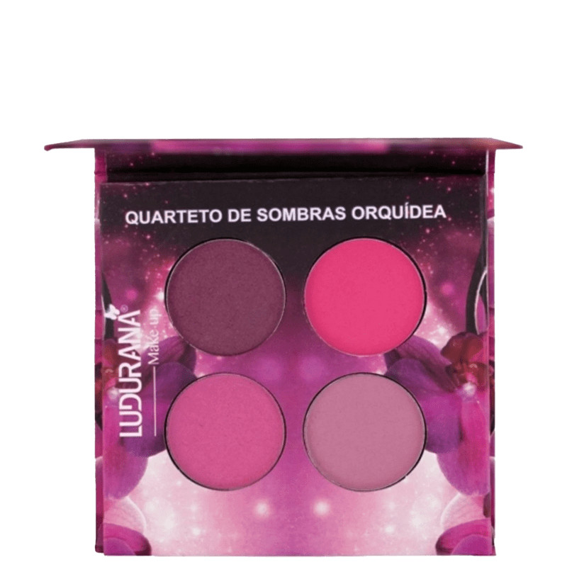 Ludurana Quarteto Mate Orquídea
        
              - Paleta de Sombras 4g | Beleza Na Web (BR)