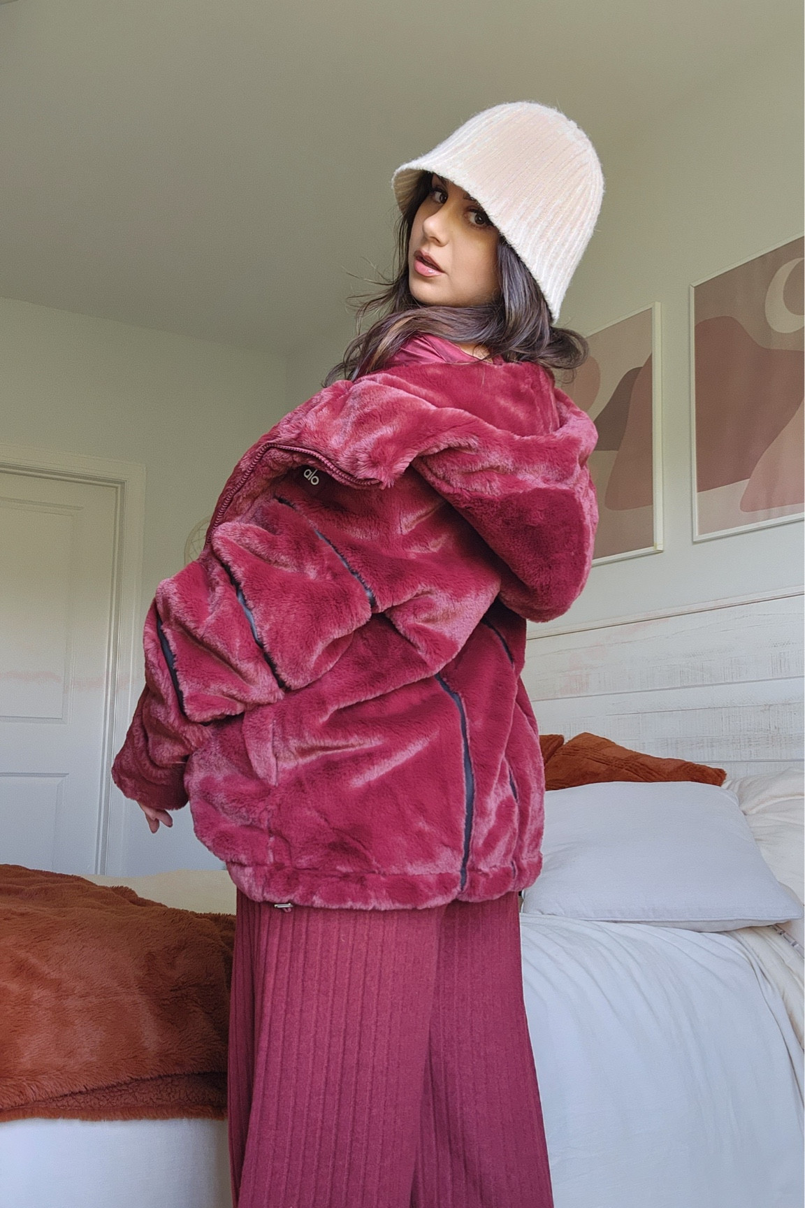 Comfort is an understatement. ❤️ The warmest, most lush jacket from ALO Yoga + their ribbed lounge set in cranberry! 🧸 
* true to size * 

#aloyoga #fallfashion #falljackets #fallstyle #fallcoats #yoga #yogastyle 

#LTKfit #LTKstyletip #LTKSeasonal