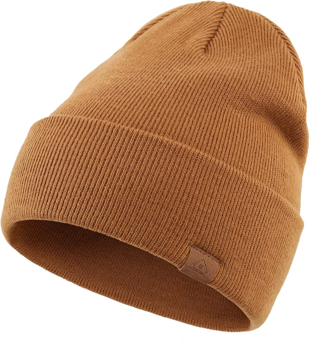 Home Prefer Toddler Beanie for Boys Girls Baby Kids Beanies Warm Knit Winter Hat | Amazon (US)