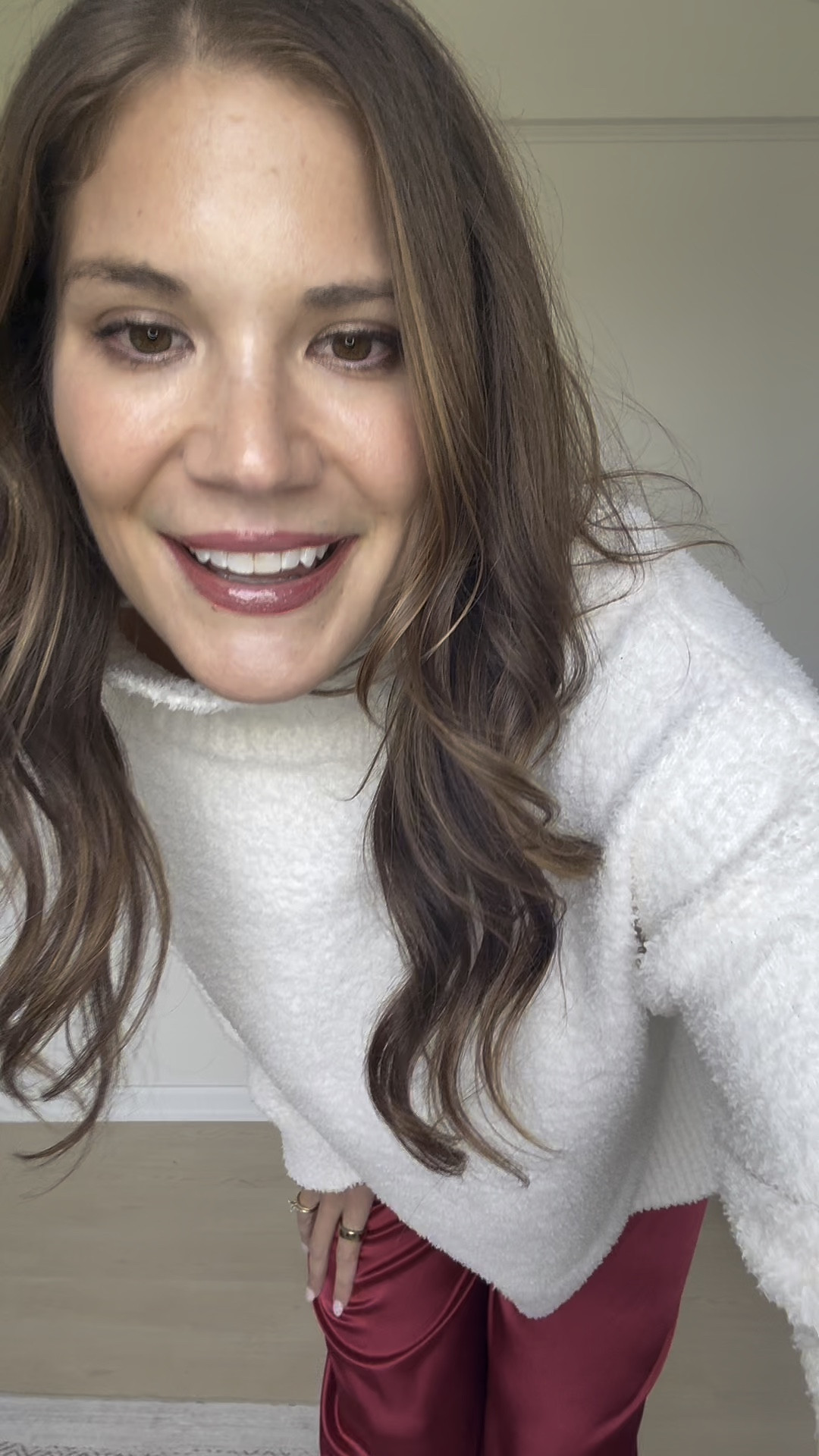 The perfect statement pants for the season! These long length red satin pants fit beautifully! 

Holiday outfit, Amazon fashion, tall girl style, satin pants, dressy look, effortless style, Stang and Co

#LTKStyleTip #LTKSeasonal