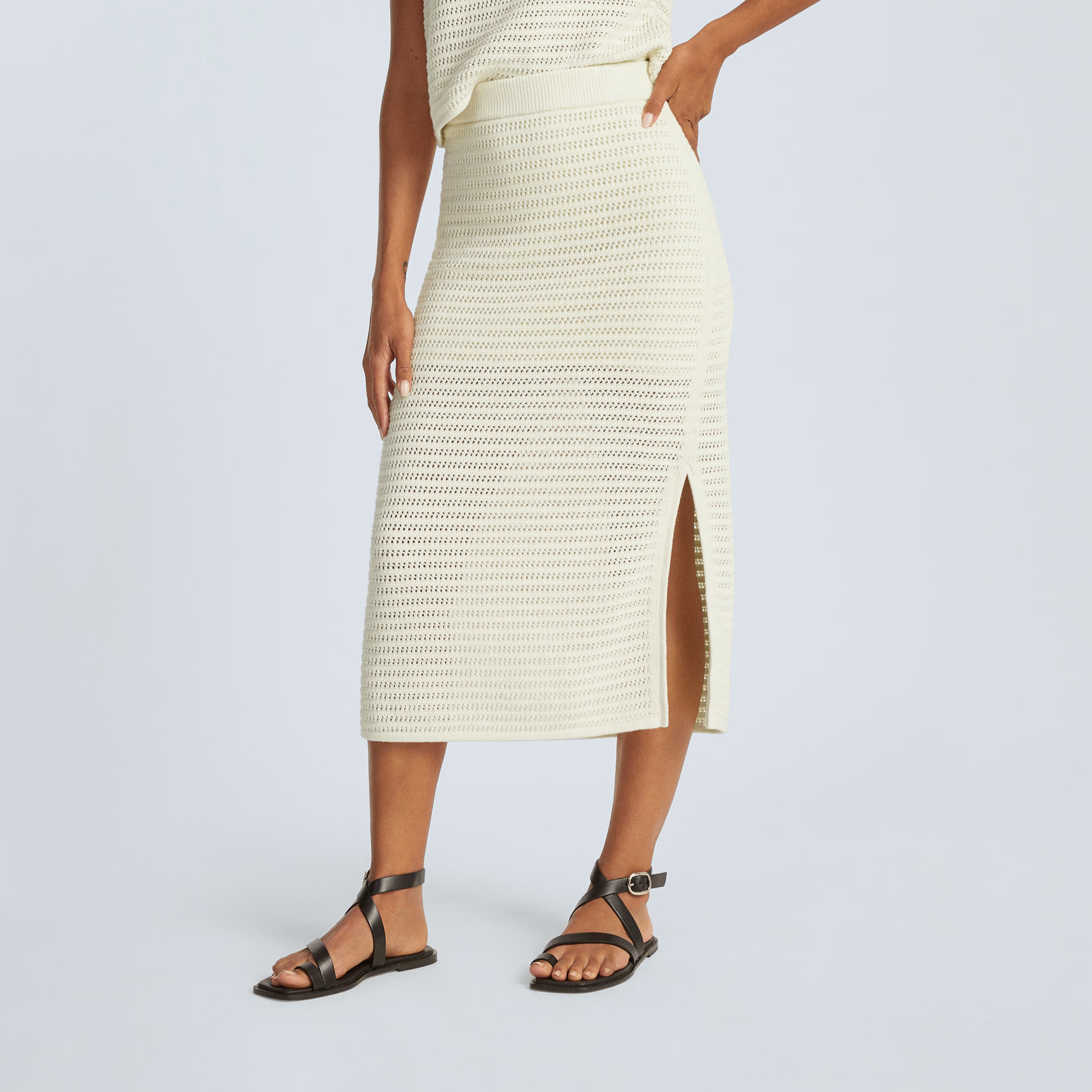 The Crochet Knit Skirt | Everlane