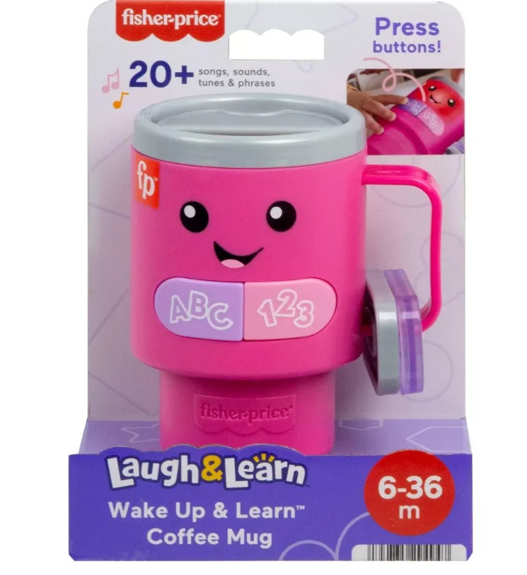 Fisher-Price PINK Laugh and Learn with Lights Music Coffee Mug Stanley | Walmart (US)
