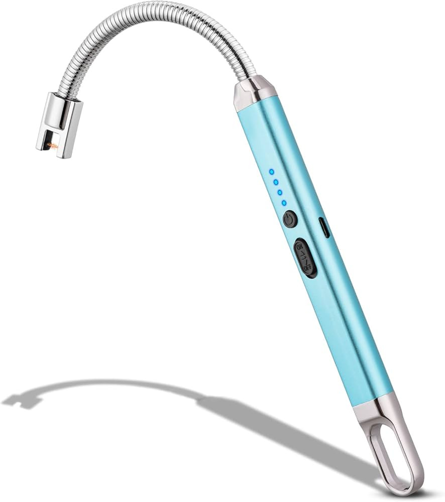 MEIRUBY Lighter Electric Candle Lighter Birthday Women's Day Gifts for Women Mom Wife Men, Long E... | Amazon (US)