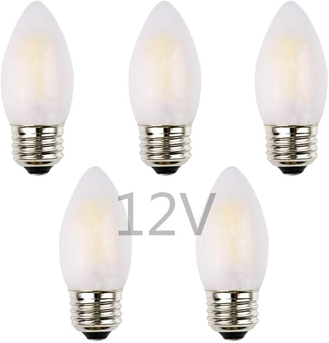 OPALRAY 12Volt Low Voltage LED Bulb, Dimmable with 12V DC Dimmer, 2W 200Lm, 25W Incandescent Equi... | Amazon (US)