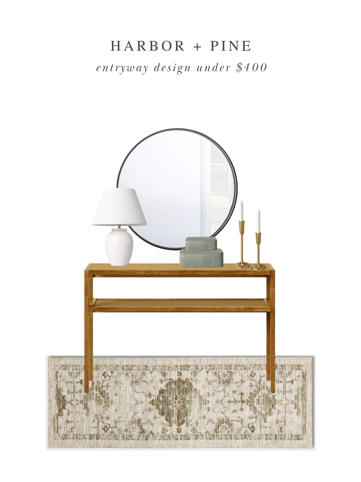 Entryway design inspiration under $400 

#LTKhome