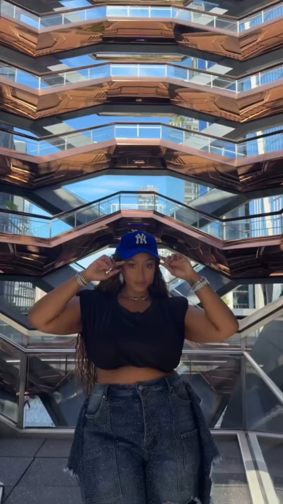 Celebrating my 1st NYFW and being #1 top streamed show on @betplus ZATIMA S4 coming in strong! Had to do a little dance break to take it all in. 🫶🏾 Having the best week ever! Happy to be back in my birthplace actively living out my dreams! Fashion Week has been so affirming and inspiring I feel so full.  Let’s keep it going! 💃🏾💃🏾💃🏾

Hat @houseoffashun @shunmelson 
Shirt / accessories shopnimani 
Pants / shoes @shopakira 
🎥 @gawdsvision