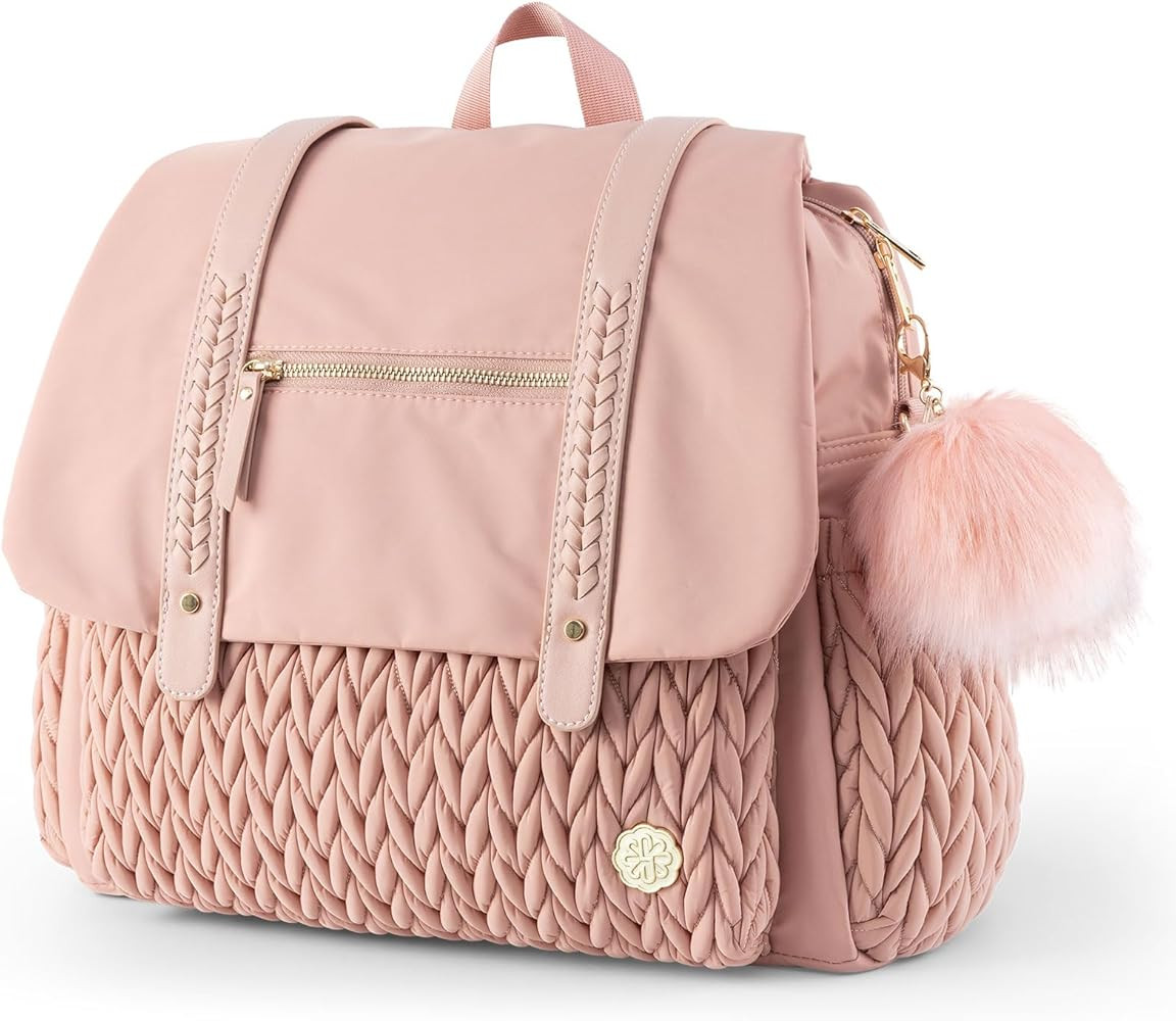Diaper Bag BackPack Large Capacity Travel Mommy Bag Waterproof and Stylish with Changing Pad Baby... | Amazon (US)