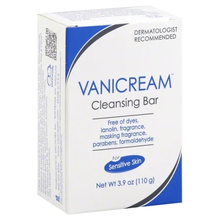 Vanicream Cleansing Bar for Sensitive Skin, 3.9 Oz. | Walmart (US)