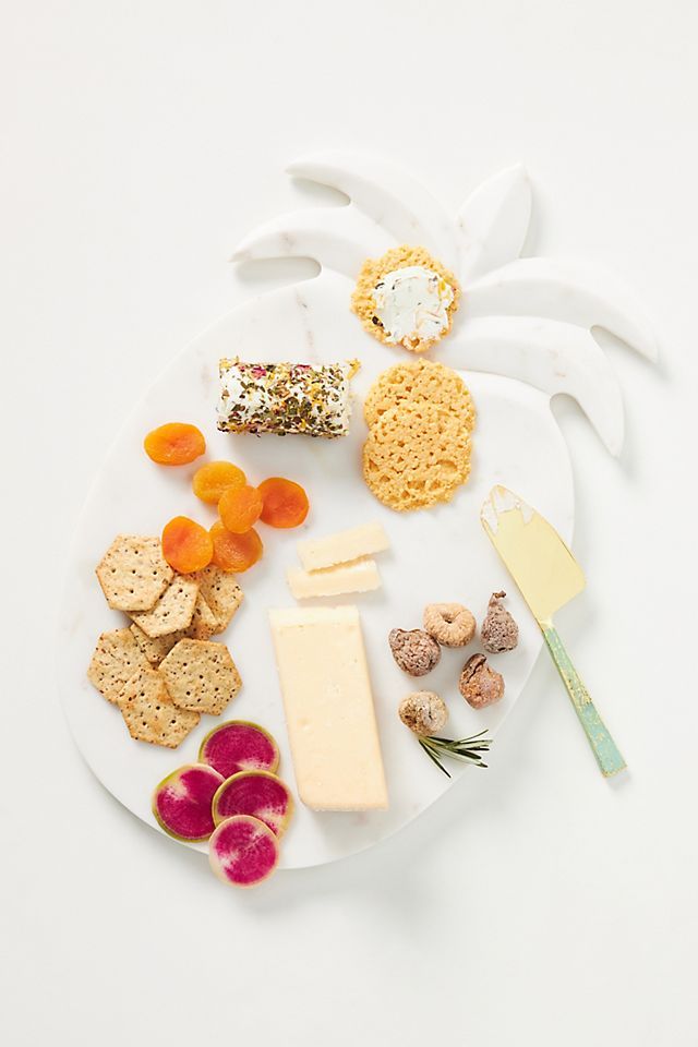 Pineapple Marble Cheese Board | Anthropologie (US)