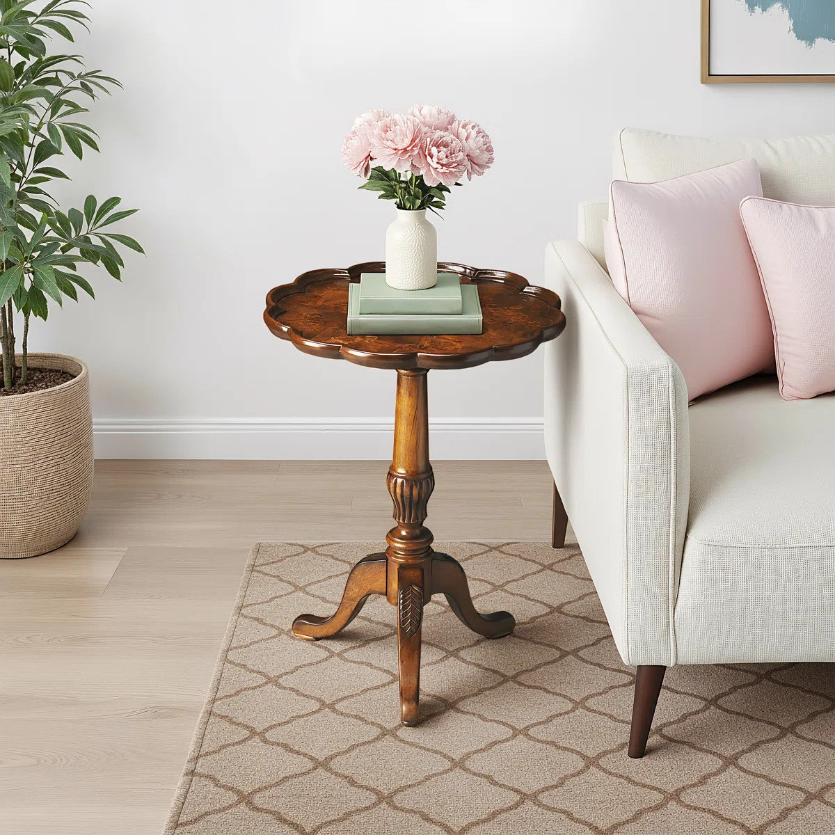 Ariad Pedestal End Table | Wayfair North America
