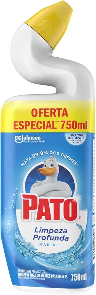 Pato Limpador Sanitário, Marine, Limpeza Pesada, Banheiro e Vaso Sanitário, Pacote Promocional,... | Amazon (BR)