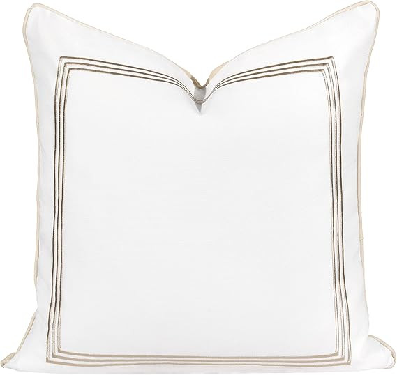 Hofdeco Premium Fall Coastal Patio Indoor Outdoor Pillow Cover Only, 20"x20" Water Repellent for ... | Amazon (US)