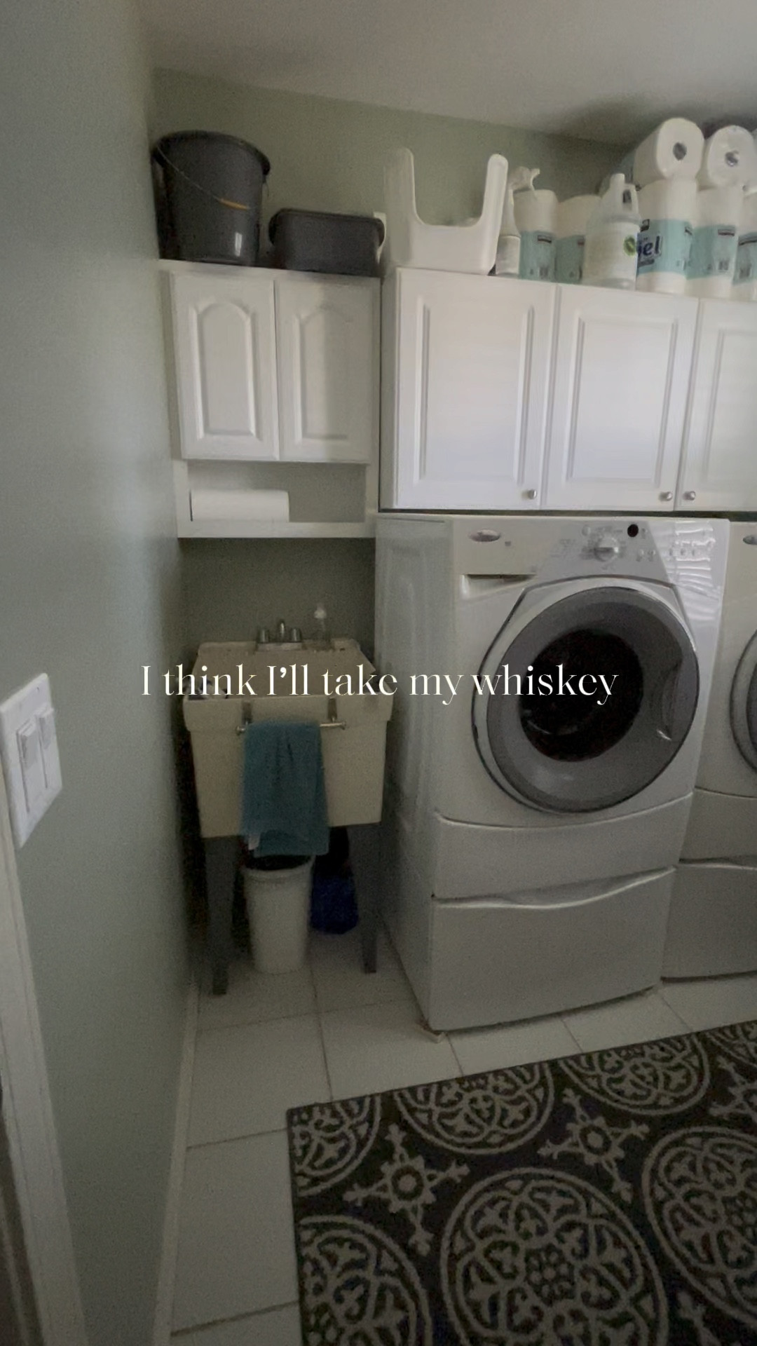 These peel and stick tiles will forever be my favorite part of this room. I am SO impressed with the quality!

#LTKstyletip #LTKhome