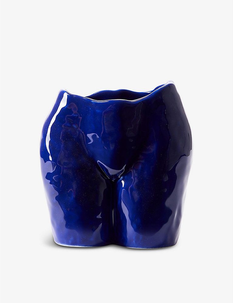 THE CONRAN SHOP Anissa Kermiche Popotin Pot ceramic vase 12.5cm | Selfridges