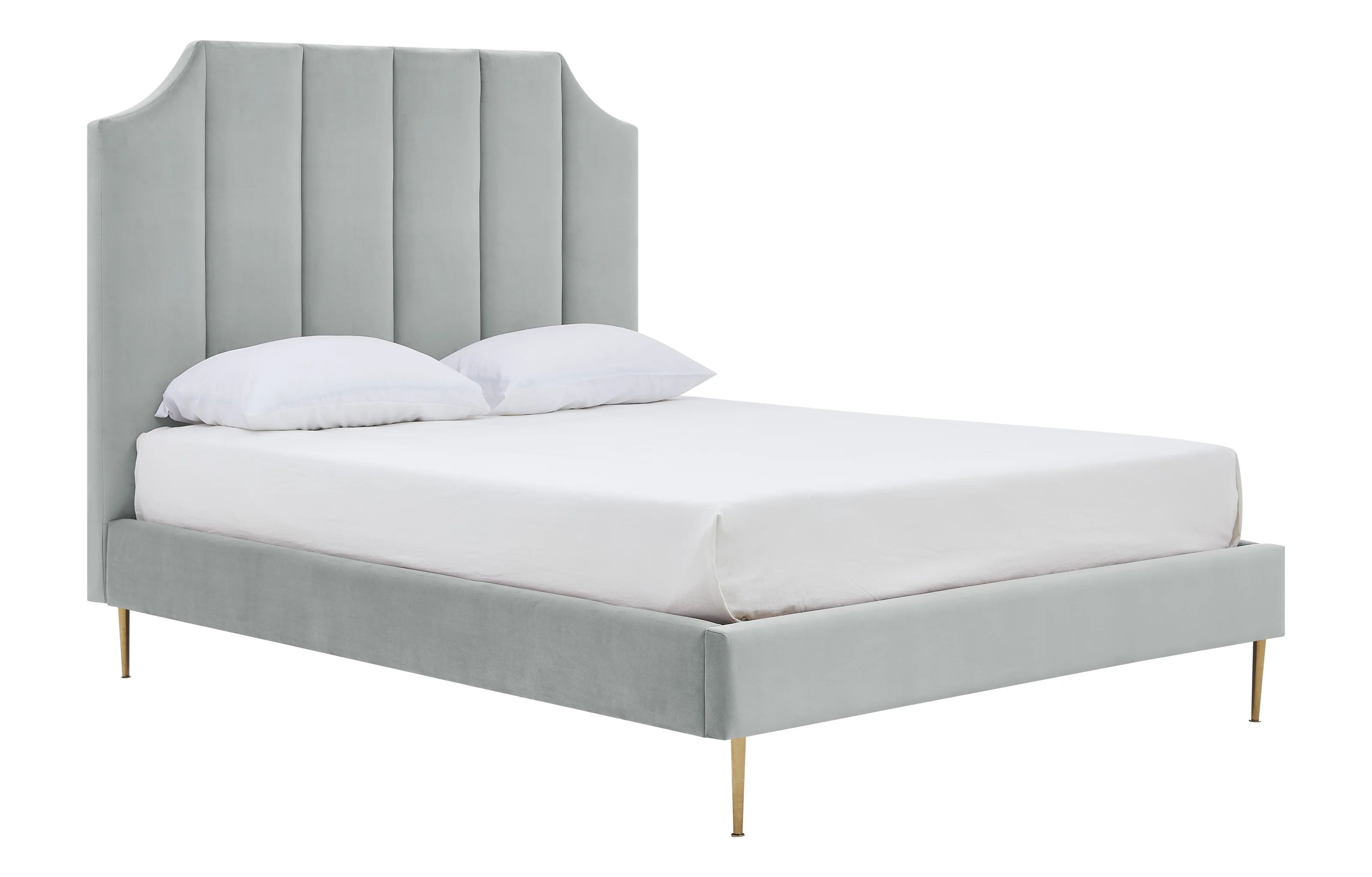 Faith-Serenity Upholstered Low Profile Platform Bed | Wayfair North America