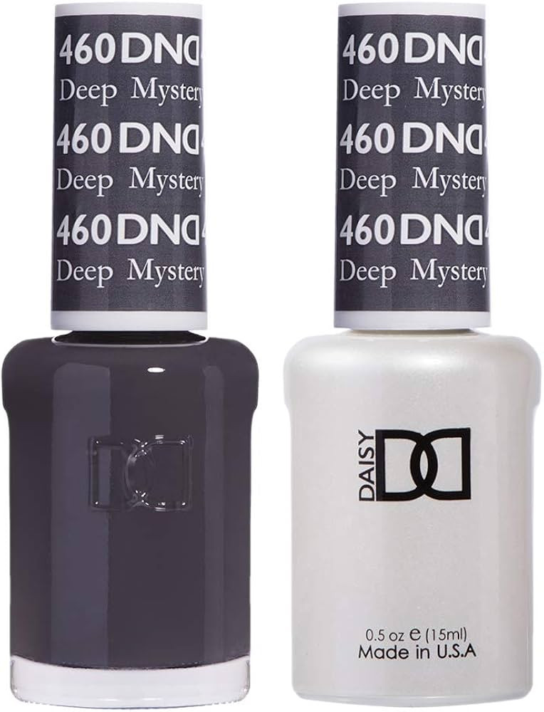DND Gel Polish Set - 1 each of Grey Gel Polish and Grey Nail Polish, 460 Deep Mystery, 0.5 Fl Oz | Amazon (US)