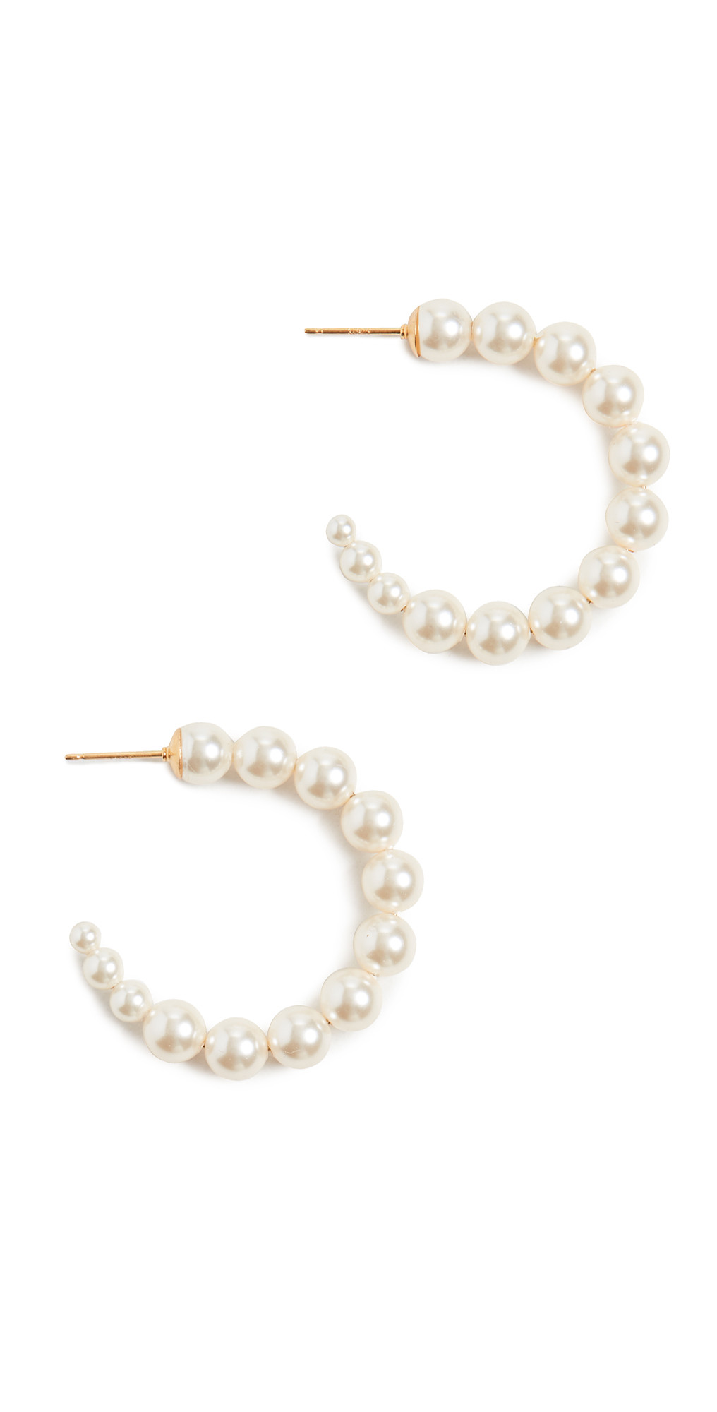 Cream Pearl Earrings | Shopbop