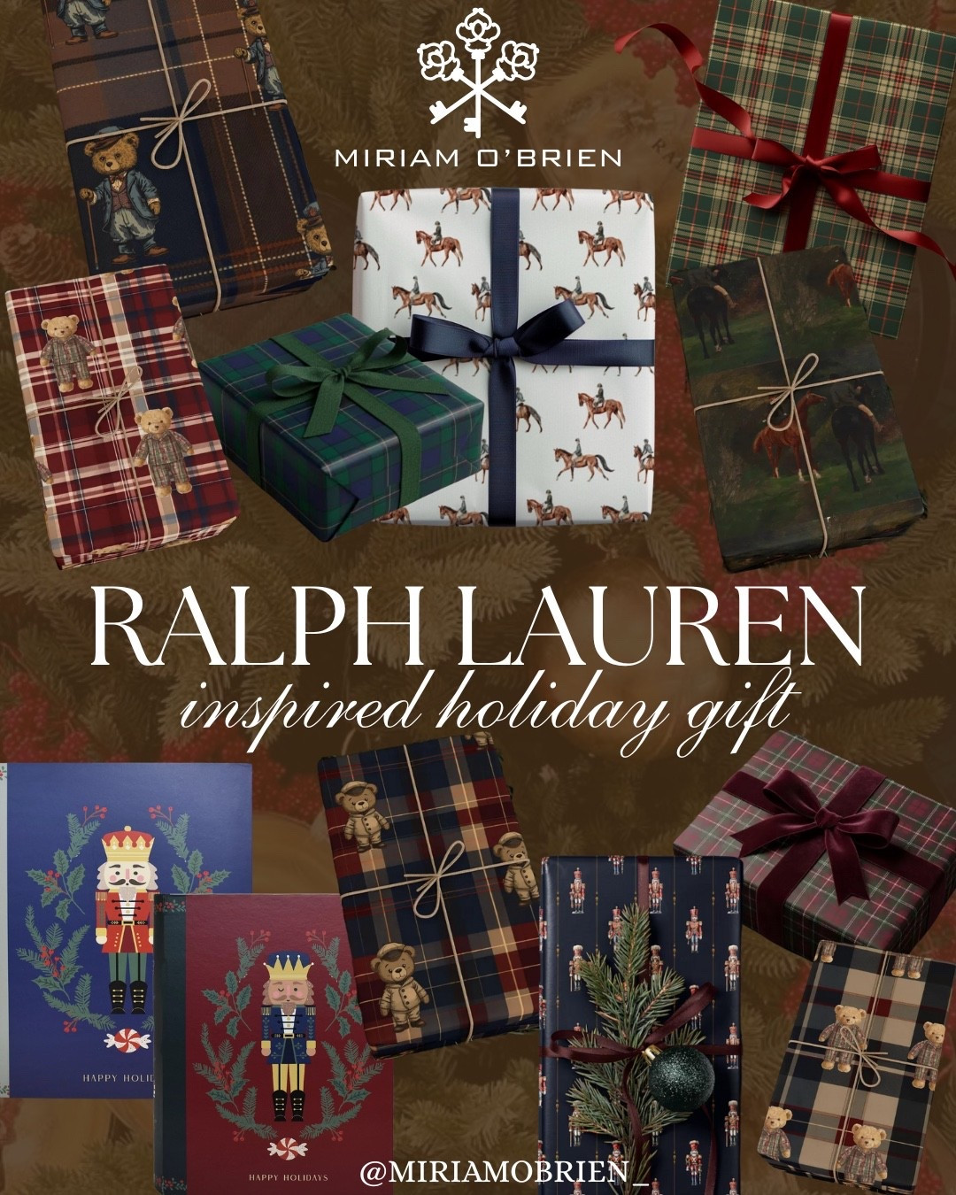 Ralph Lauren inspired holiday gift! 

Follow me at @miriamobrien_ on IG and TikTok! 

#RLchristmas #RLgift #HolidayWrapping #Holiday2025

#LTKHoliday #LTKGiftGuide #LTKFamily

#LTKGiftGuide #LTKFamily #LTKHoliday