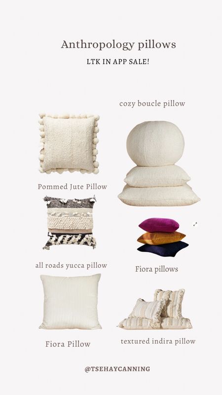This ltk Anthropology sale is a great to pick up the item you’ve been eyeing. Anthropology sale, in app sale 20% off. Also I’m obsessed with these throw pillows!! 

#LTKxAnthro #LTKhome #LTKFind