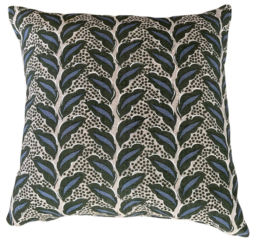 Jade Indigo Pillow | Etsy (US)