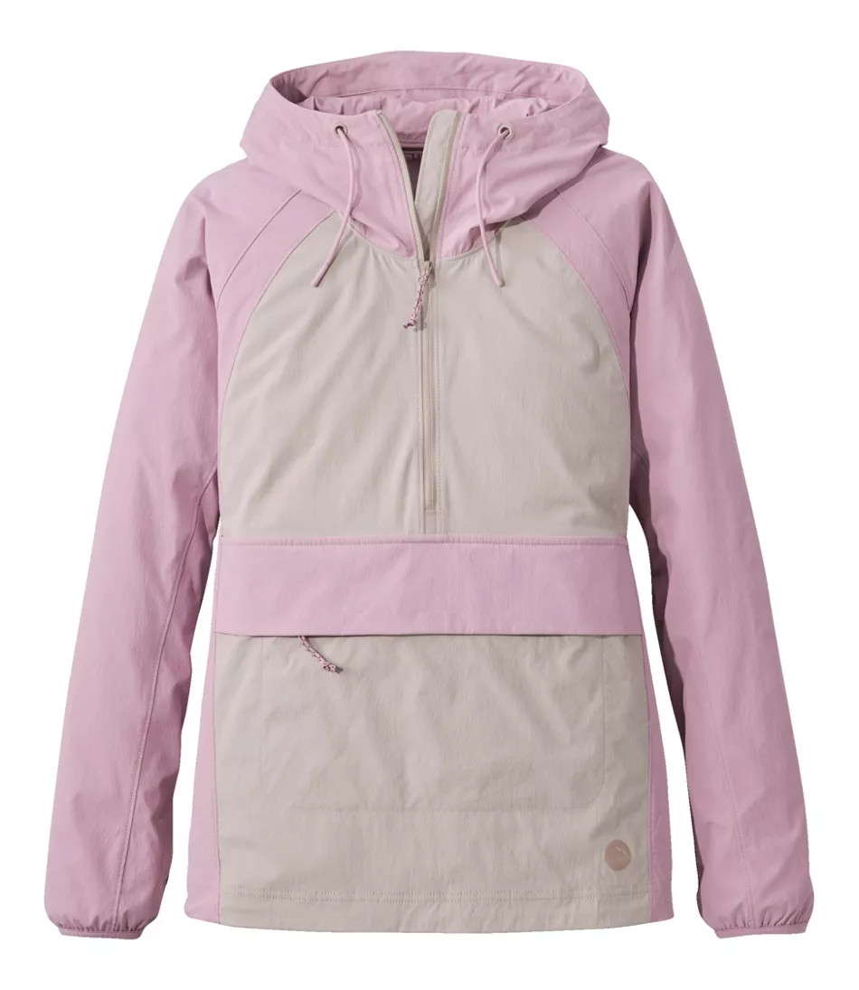 Women's Bean's VentureStretch Anorak, Colorblock | Women's at L.L.Bean | L.L. Bean