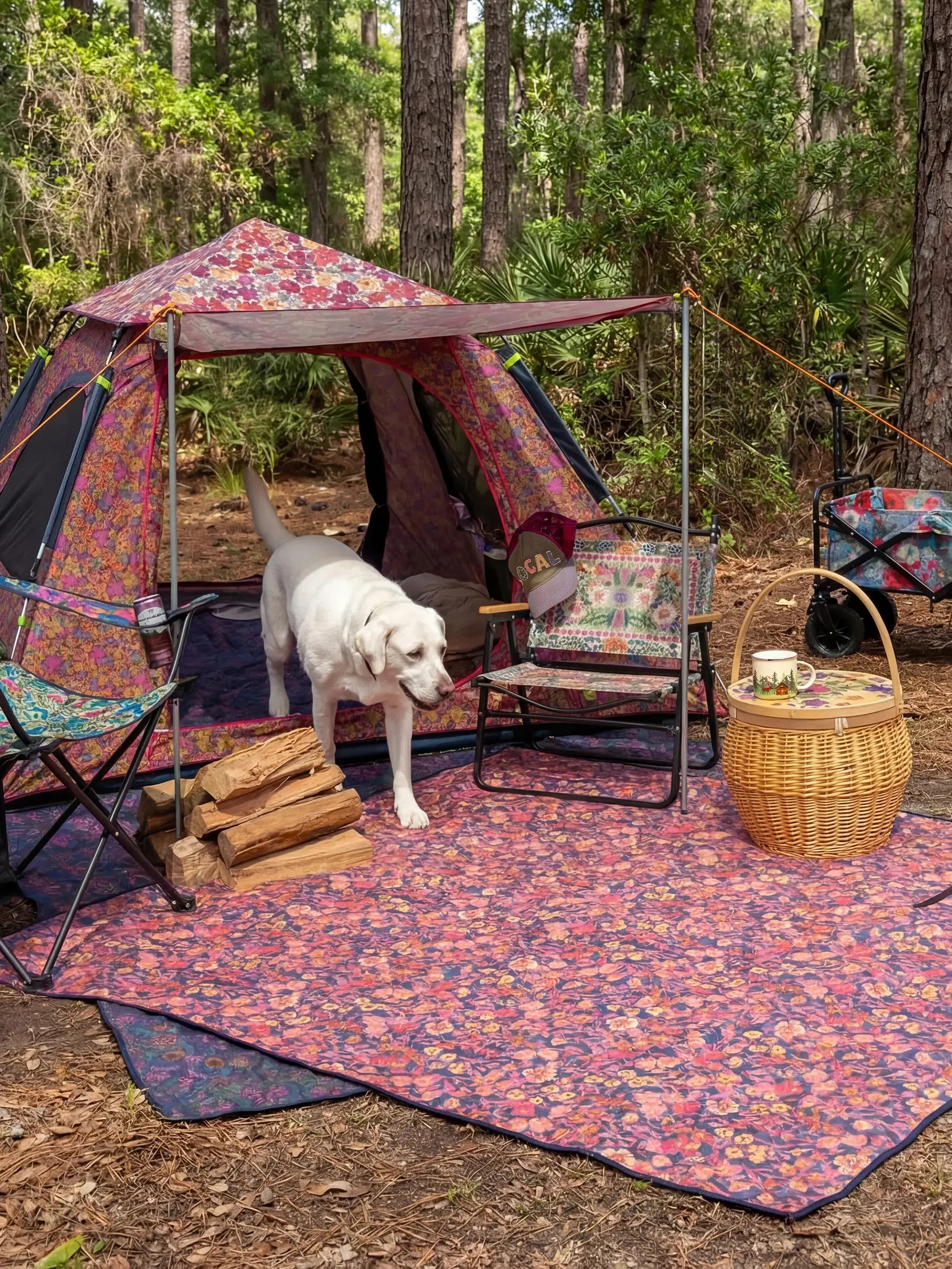 Wanderlust Camping Mat | Natural Life