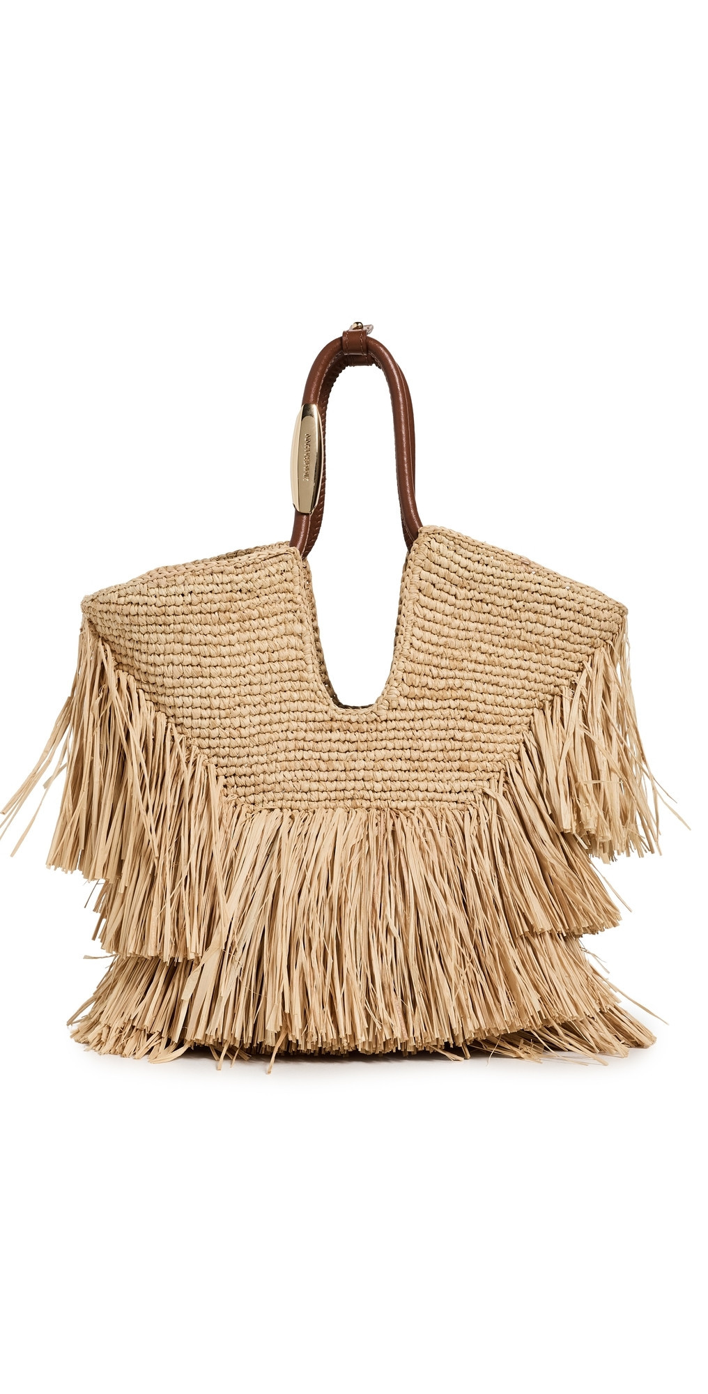 Zimmermann Goldentime Small Fringe Tote Natural One Size | Shopbop