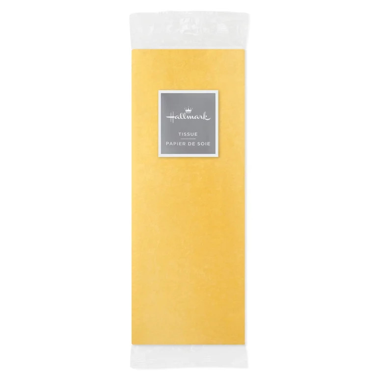 Hallmark Tissue Paper (Solid Yellow) 8 Sheets | Walmart (US)