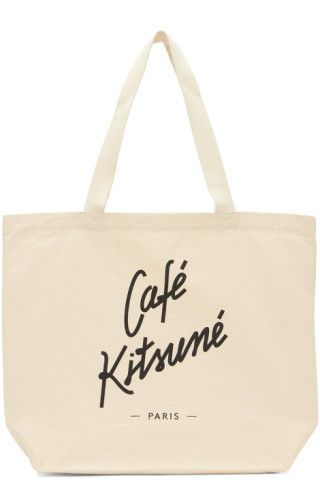 Maison Kitsuné
                 
                Off-White 'Café Kitsuné' Tote
               ... | SSENSE