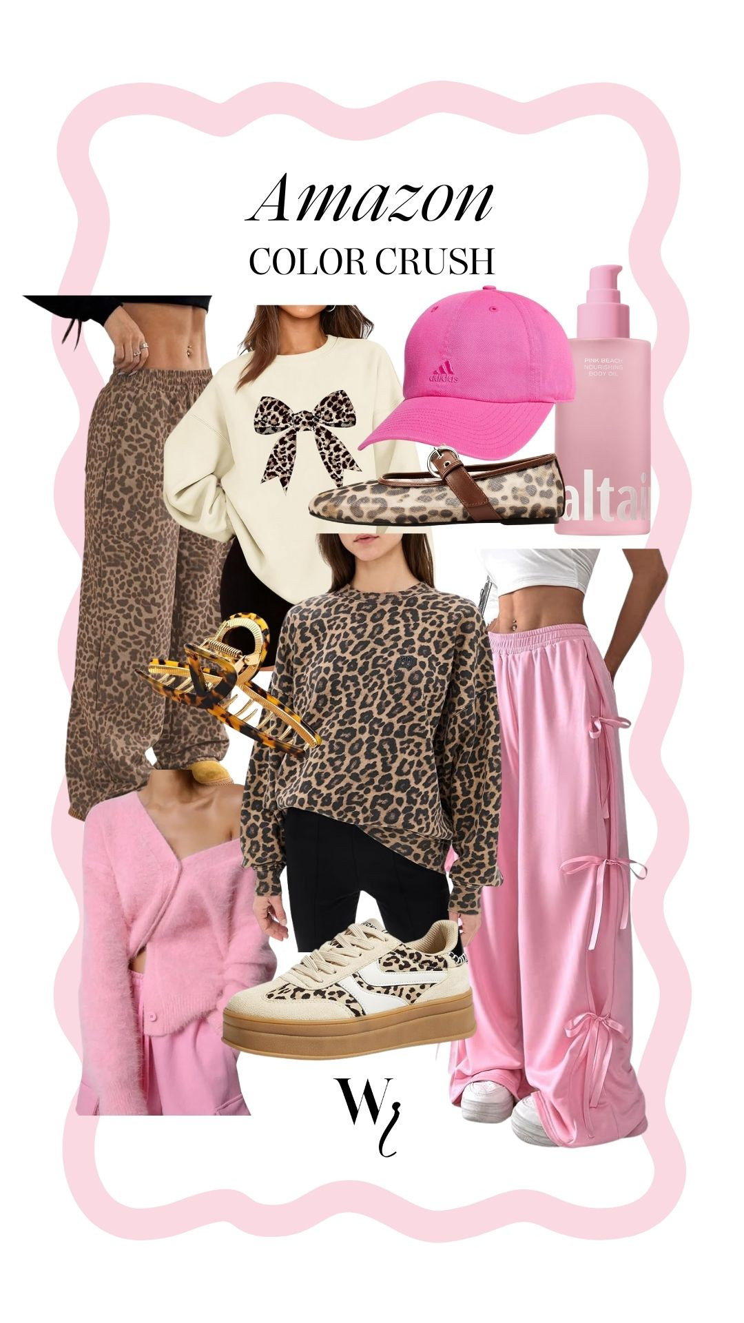Leopard and pink Amazon finds 

 

#LTKootd #LTKSeasonal #LTKSaleAlert