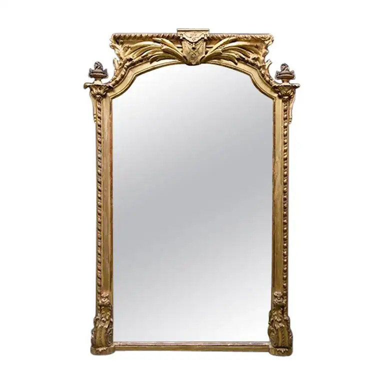 Antique Mirror, 19th Century | 1stDibs