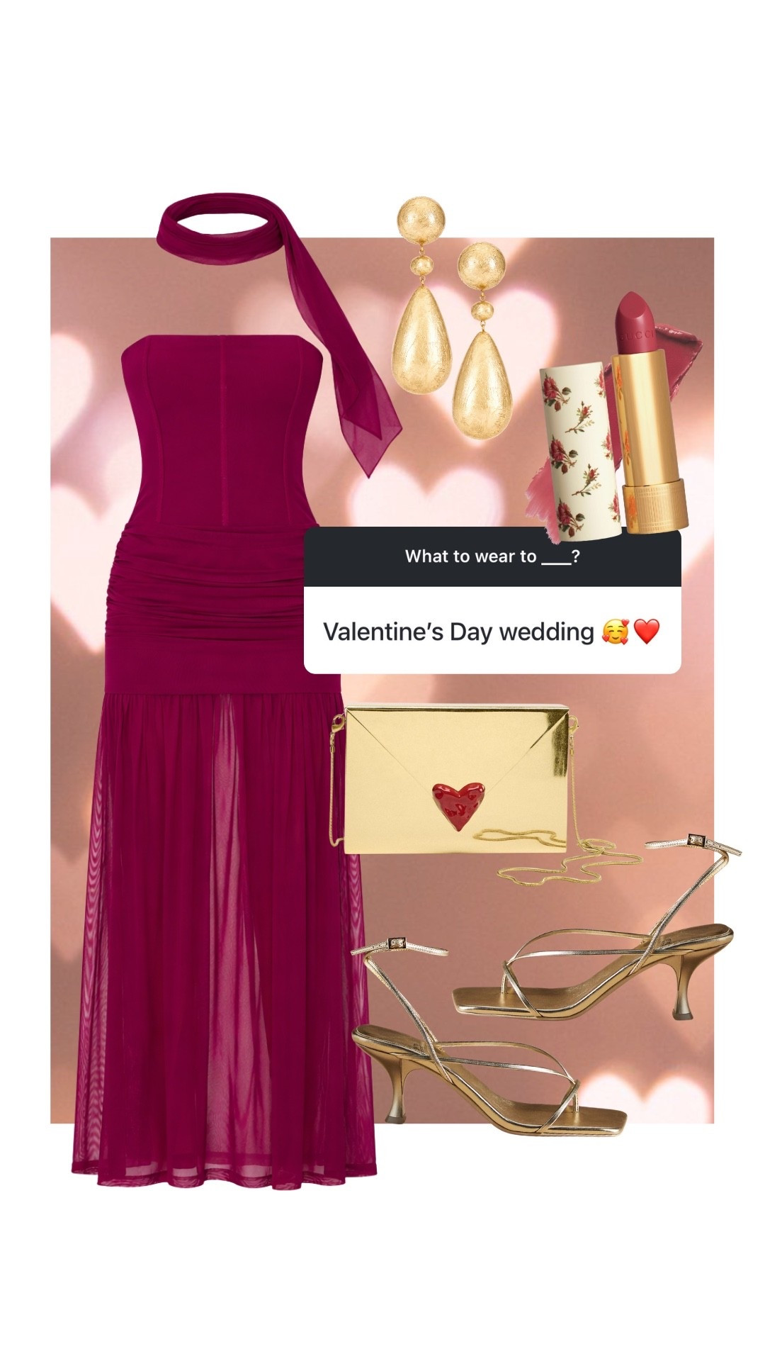 What to wear to a wedding on Valentine’s Day! #kathleenpost

Valentine’s Day formal event, valentines outfit women, spring wedding outfit, formal dress look 

#LTKValentine #LTKWedding