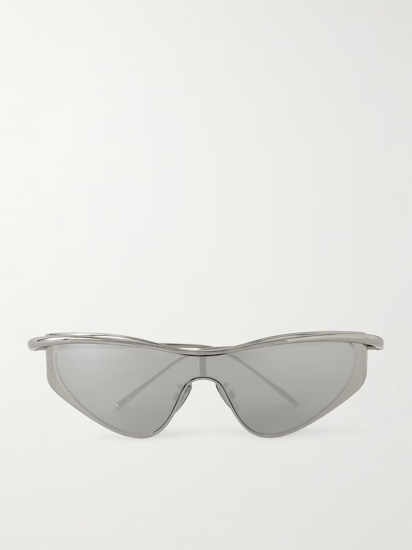 LOEWE EYEWEAR Flash Cat-Eye Silver-Tone Sunglasses | Mr Porter (UK)