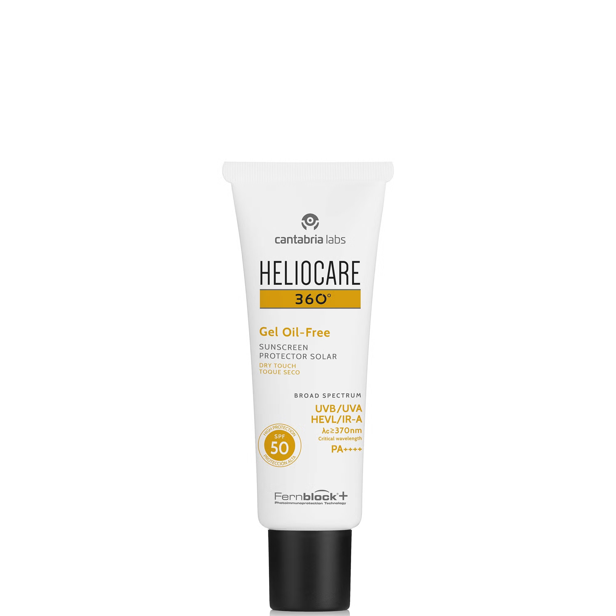 Heliocare 360° Oil-Free Gel Sunscreen Protector Original SPF 50 50ml | Look Fantastic (UK)