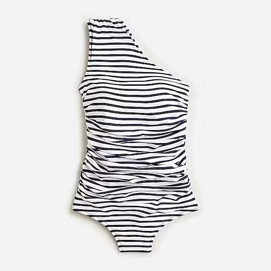 Ruched one-shoulder one-piece in stripeItem BF096 
 Reviews
 
 
 
 
 
3 Reviews 
 
 |
 
 
Write a... | J.Crew US