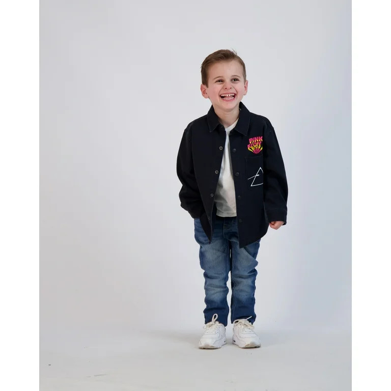 Pink Floyd Toddler Boy Shackets, Sizes 2T-5T - Walmart.com | Walmart (US)