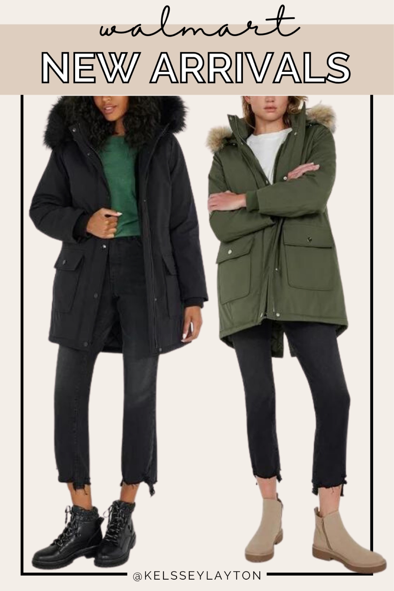 Walmart new arrival, time and tru coat 

#LTKSeasonal #LTKfindsunder100