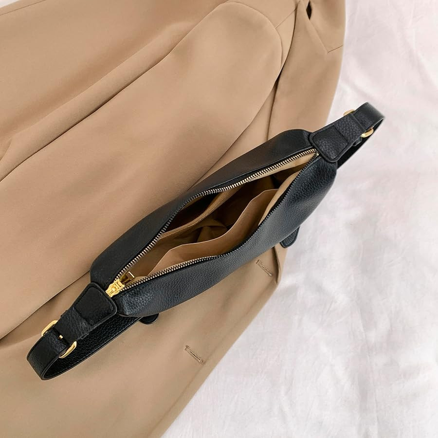 Crossbody Bag for Women, Cute Hobo Crescent Bag Casual Tote Handbag Shoulder Bags Purse with Adju... | Amazon (US)