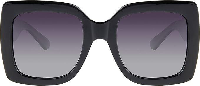 Big Square Polarized Oversized Ladies Designer Inspired Sunglasses for Women | Amazon (US)