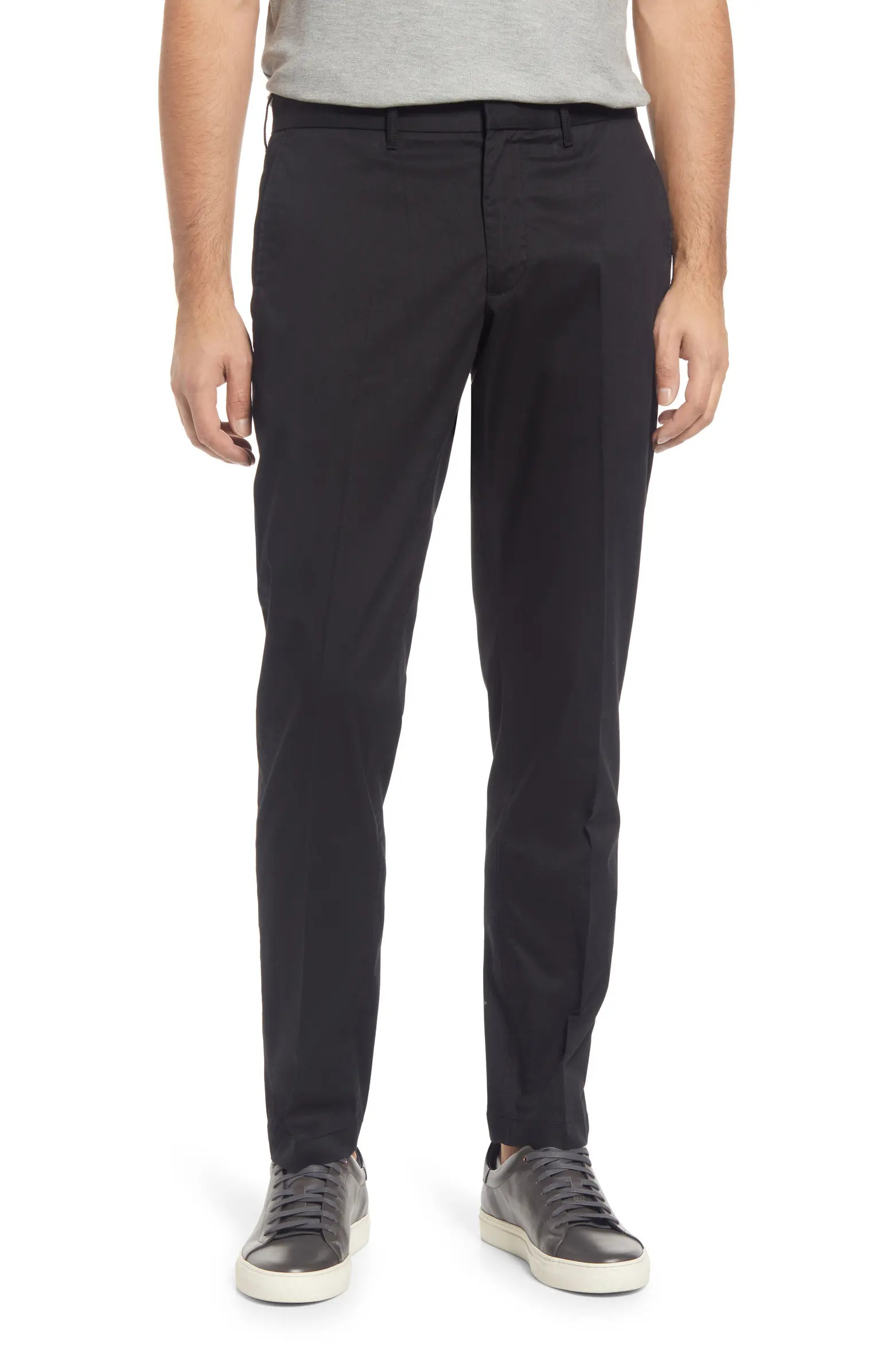 Nordstrom Slim Fit CoolMax® Flat Front Performance Chinos | Nordstrom | Nordstrom