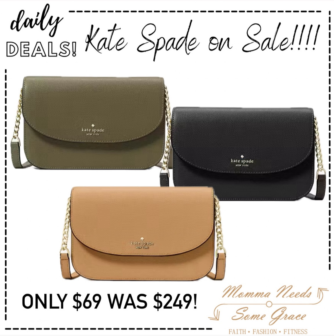 Kate Spade crossbody on sale! 

#LTKFindsUnder100 #LTKFallSale #LTKItBag