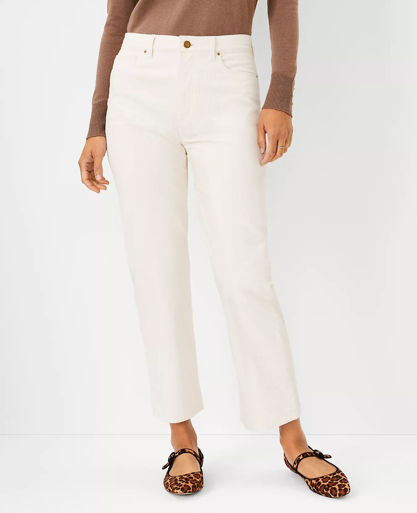 The Easy Straight Corduroy Pant | Ann Taylor (US)