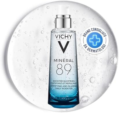 Vichy Minéral 89 Hyaluronic Acid Daily Hydrating Booster Face Serum, 75ml | With Polyglutamic Ac... | Amazon (UK)