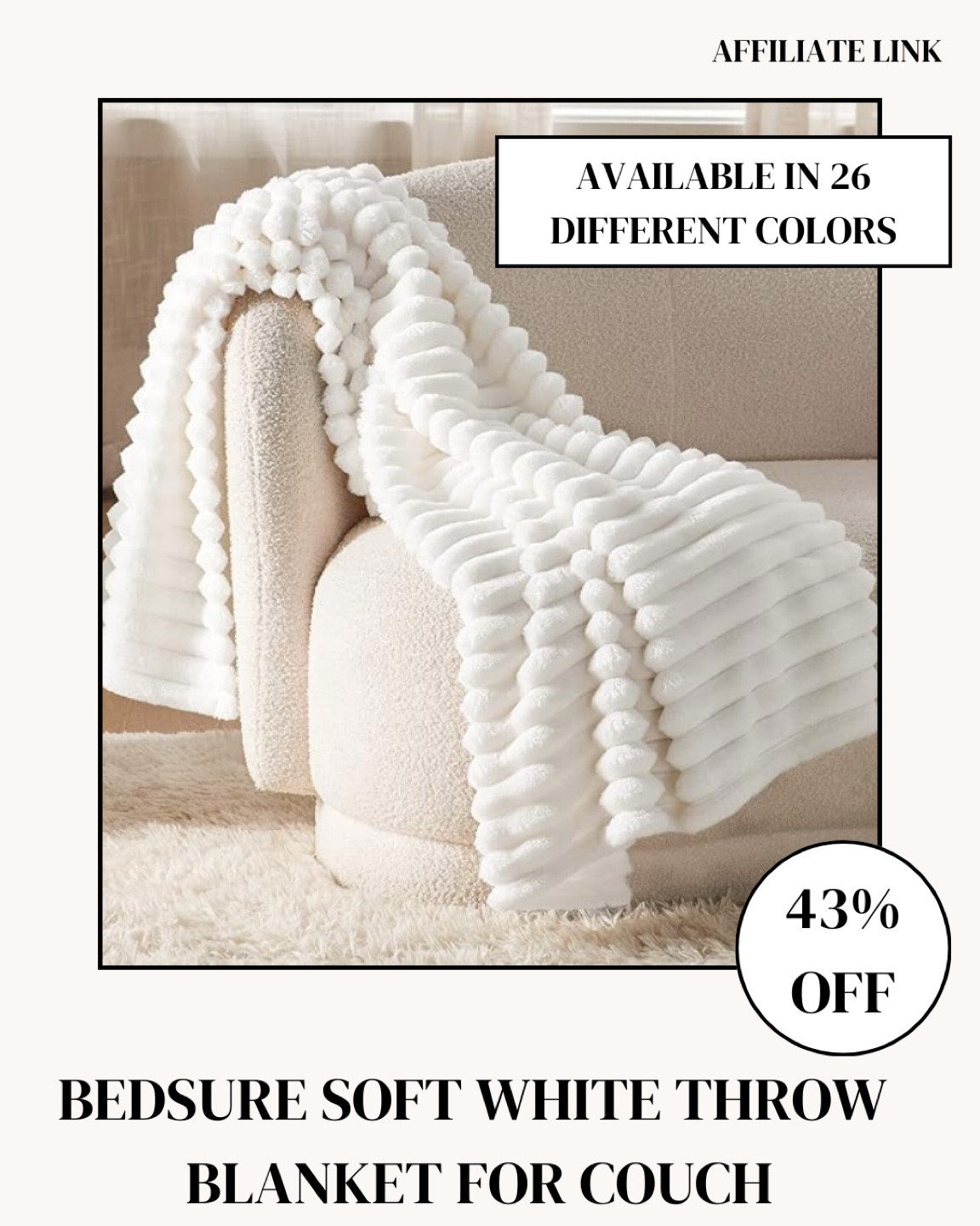 This super plush blanket is only $12 today with this amazing Amazon Black Friday deal! 

#LTKGiftGuide #LTKHome #LTKSaleAlert