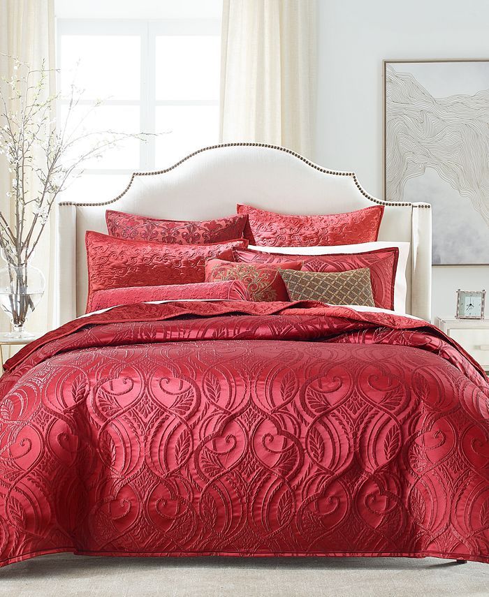 Ornate Scroll Classic Comforter, Full/Queen, Created for Macy's | Macys (US)