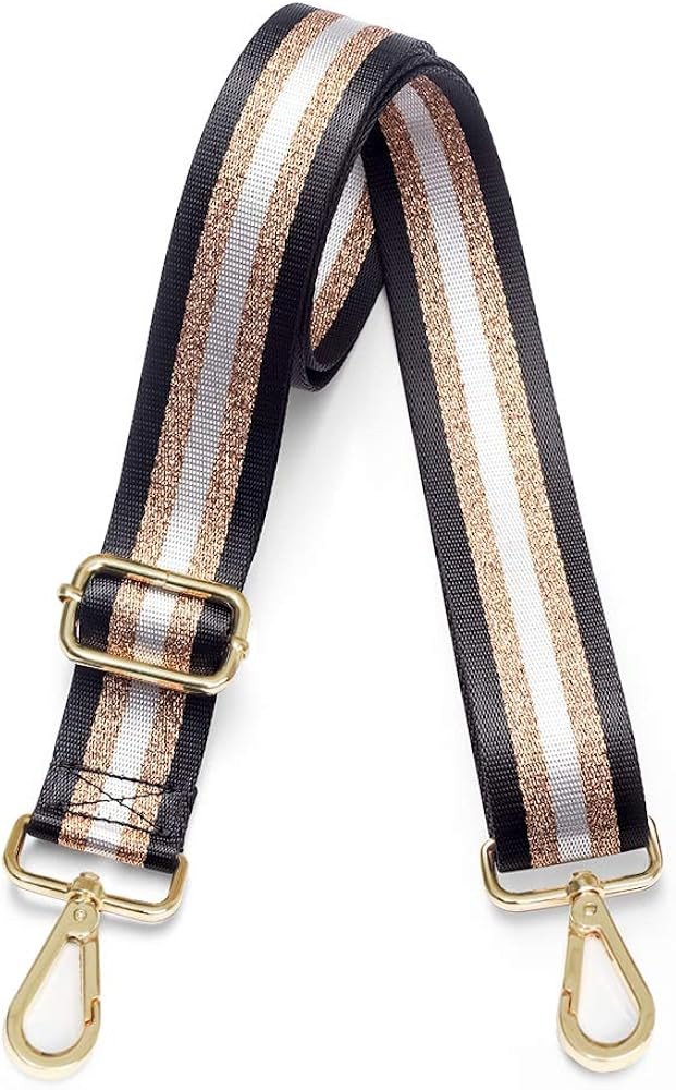 Purse Strap Replacement Crossbody Handbag Stripe Wide Adjustable | Amazon (US)