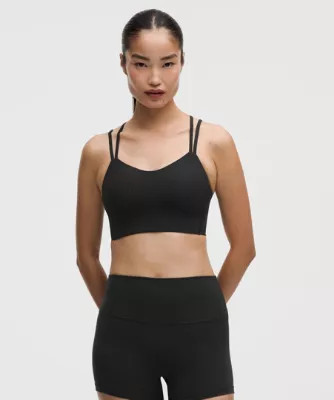 Like a Cloud Ribbed Longline Bra  Light Support, B/C Cup | lululemon (AU)
